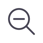 Zoom Out SVG Icon